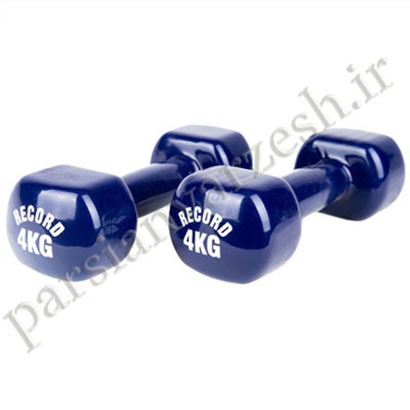 دمبل بانوان رکورد 4 کیلوگرمی