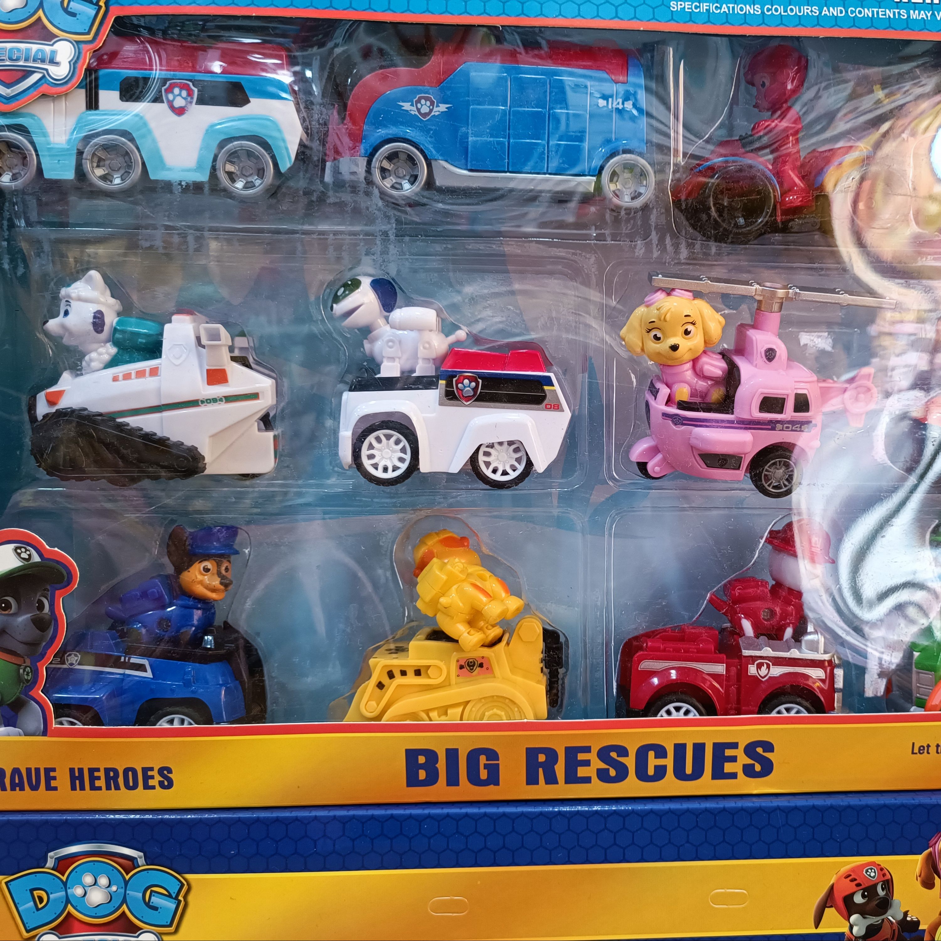 اسباب بازی سگ های نگهبان ماشین درجه یک 9 عددی