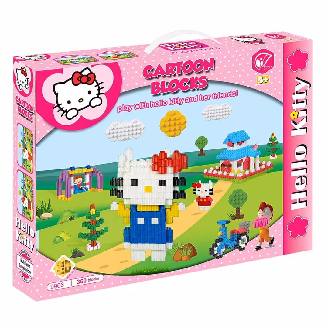 بازی فکری ساختنی لگو پویا سازه طرح کیتی