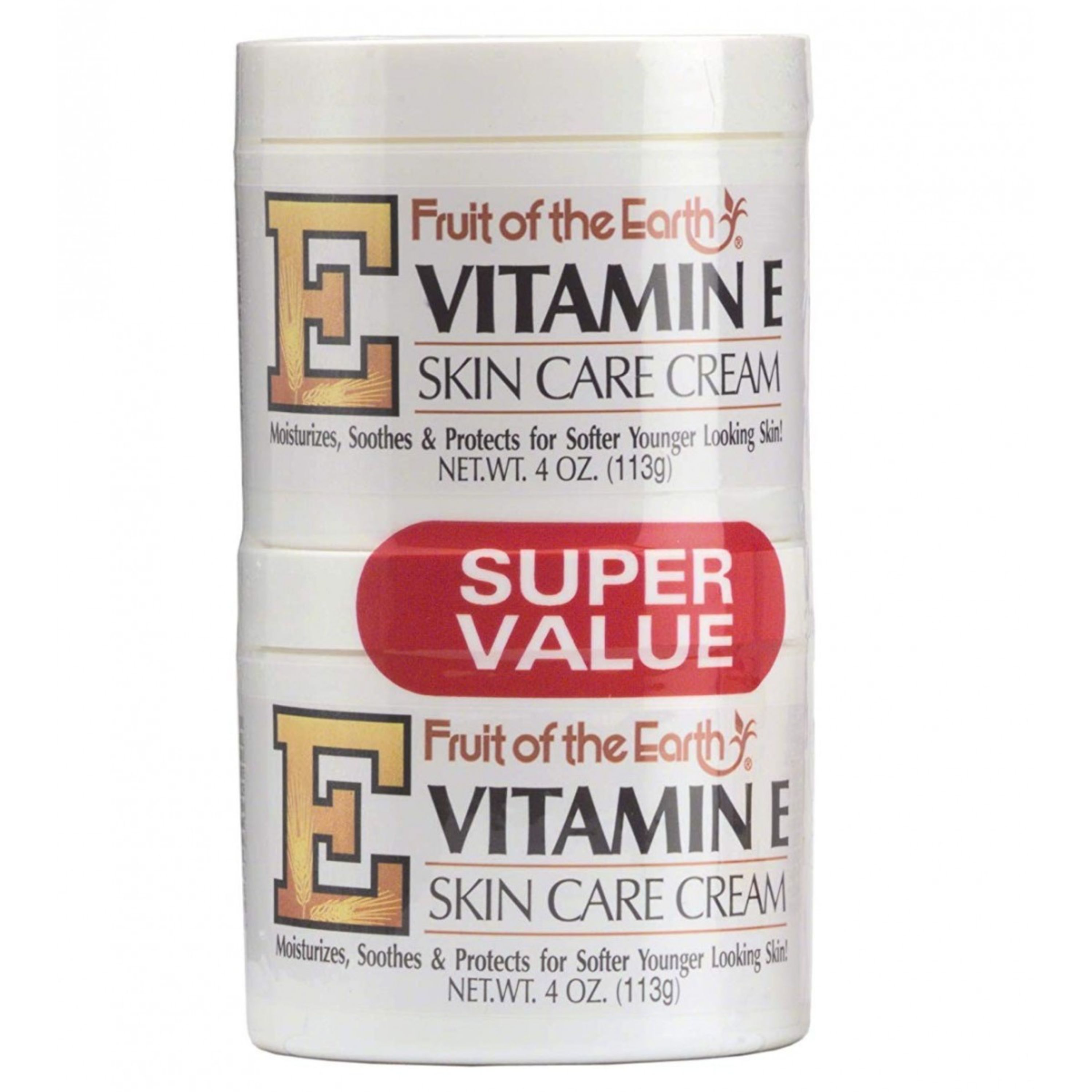 کرم مرطوب کننده ویتامین E حجم 113 گرم بسته 2 عددی