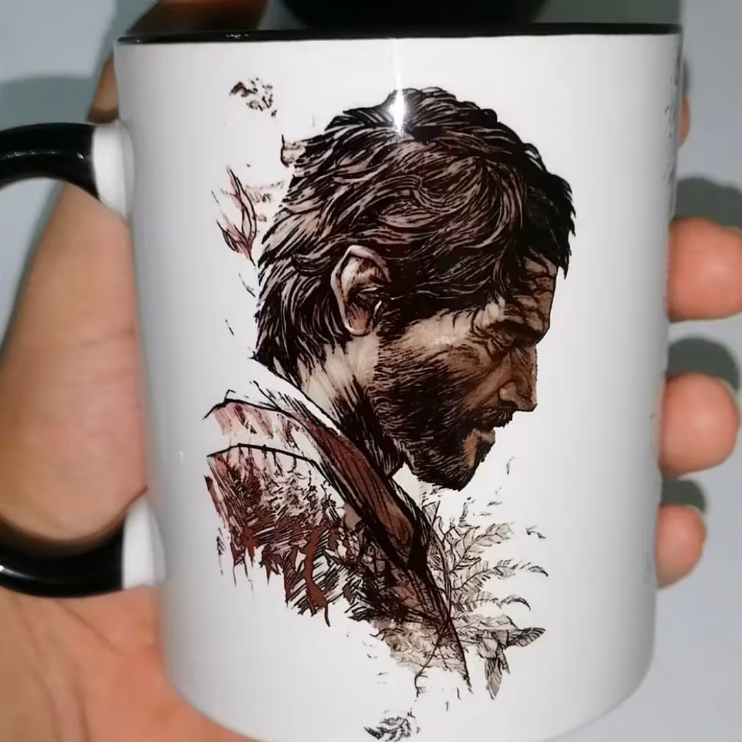 ماگ دسته و داخل مشکی گیمینگ دلست اف اس the last of us 