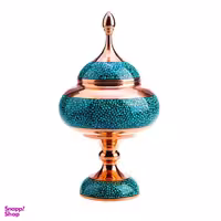 شکلات خوری فیروزه کاری کوچک ک کد010