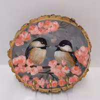 جاکلیدی چوبی نقاشی شده با دست