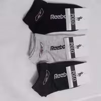 جوراب نیم ساق مجموعه سه عددی فری سایز طرح REEBOK 