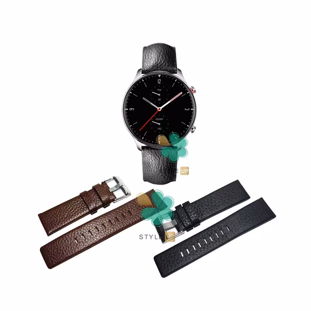 بند چرمی ساعت شیائومی Xiaomi Amazfit GTR 2 طرح LITCHI