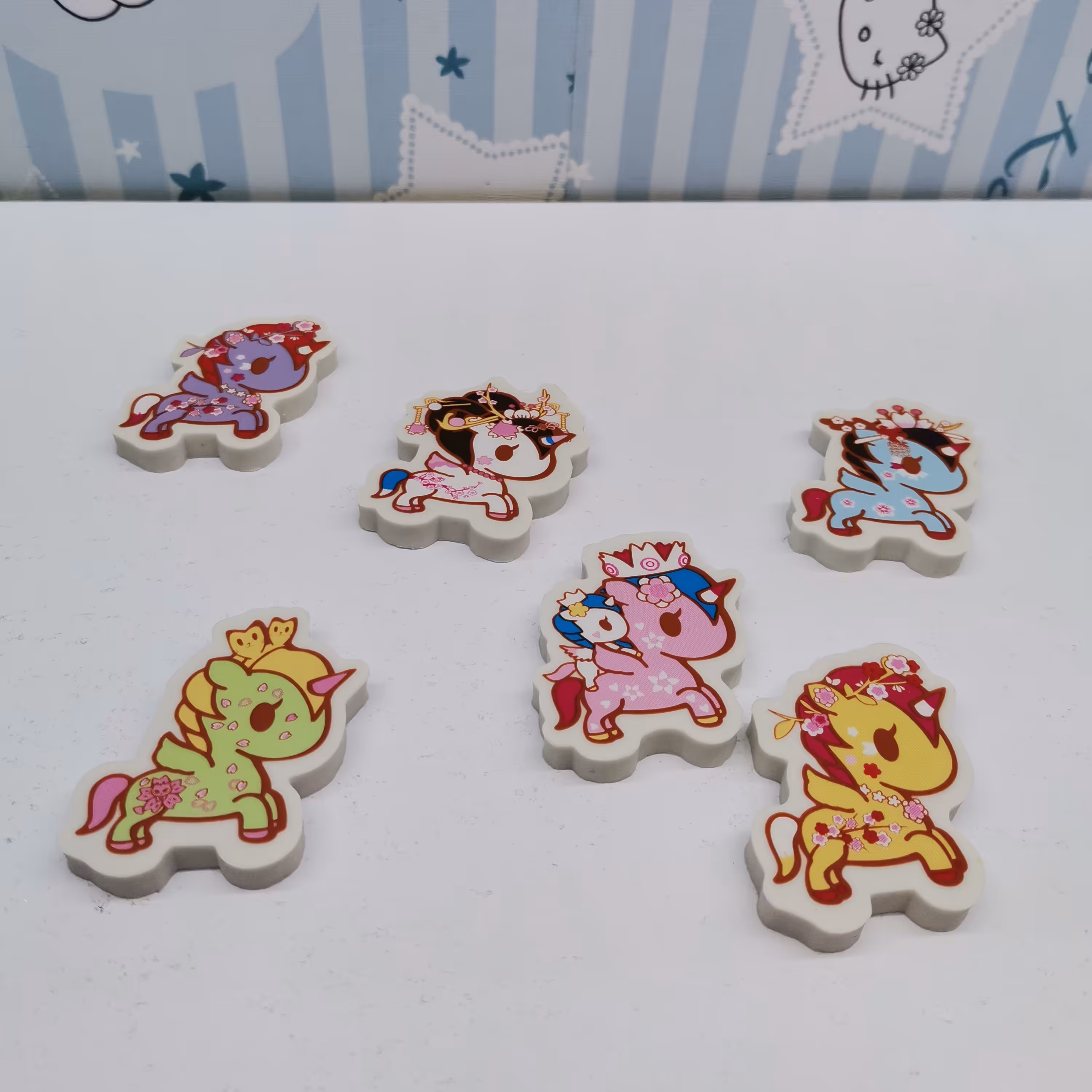 پاک کن فانتزی طرح یونیکورن 