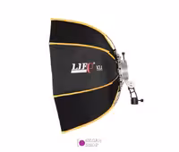 اکتاباکس عمیق پرتابل Life Of Photo 70cm به همراه آداپتور فلاش اکسترنال KU-V1