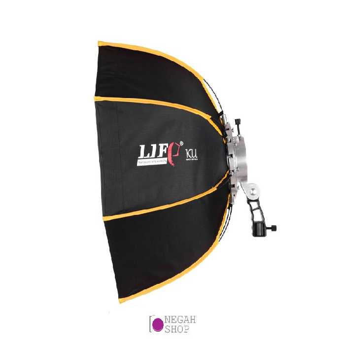 اکتاباکس عمیق پرتابل Life Of Photo 70cm به همراه آداپتور فلاش اکسترنال KU-V1