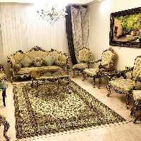 مبل کلاسیک مدل بنفشه 7نفره