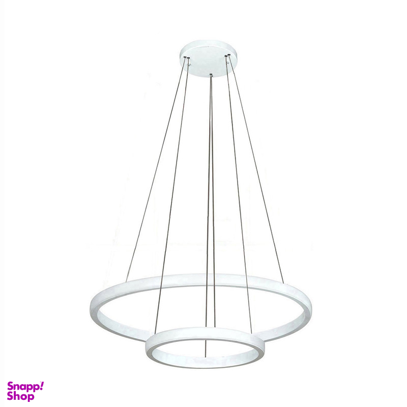 چراغ آویز دو شعله چشمه نور کد L6375-WT