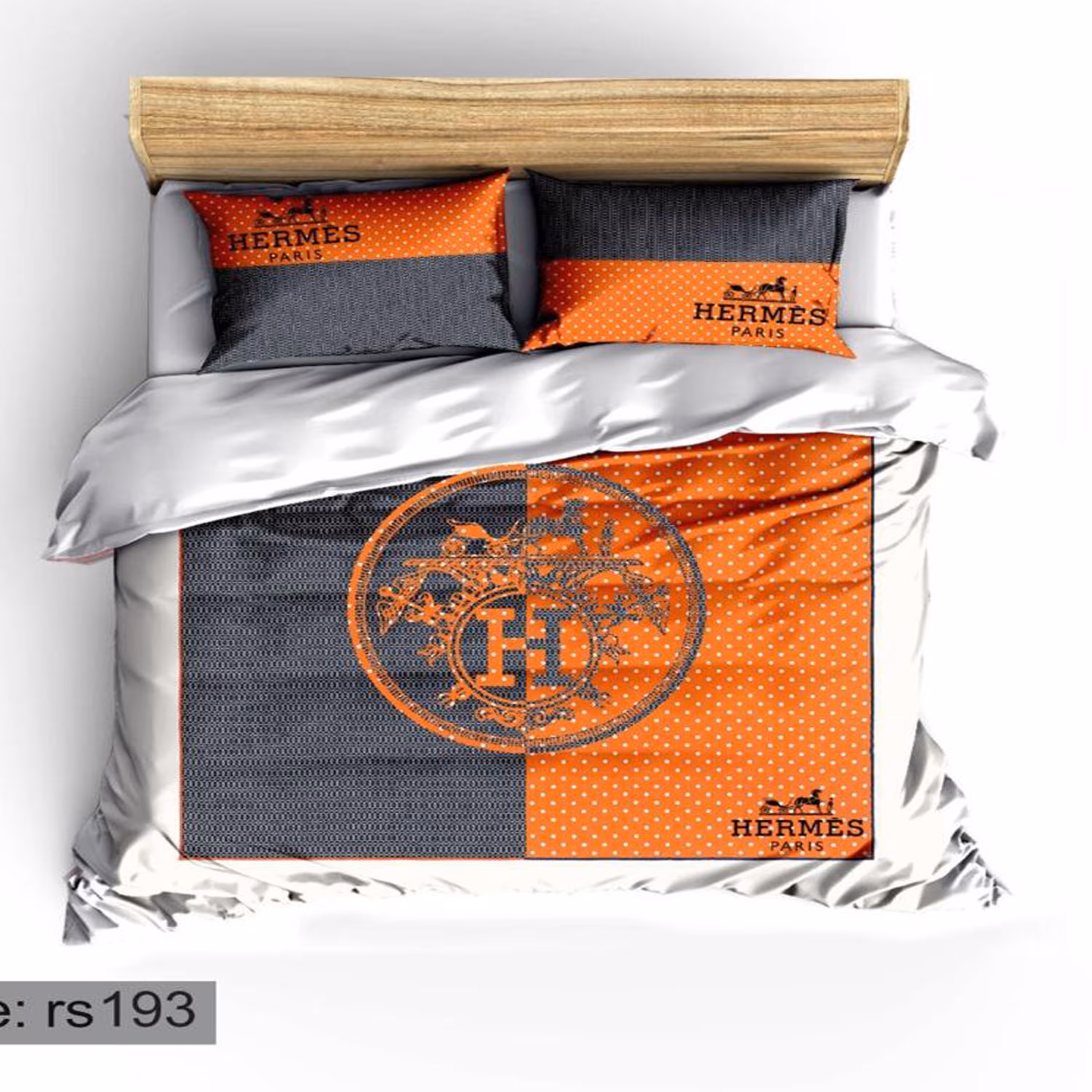 سرویس روتختی 1 نفره تنسل چاپی برندترک لند (Turk Land)  کد rs 193