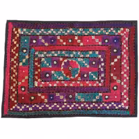 رومیزی مستطیل سوزن دوزی کد SOOZMOS24 نفیس