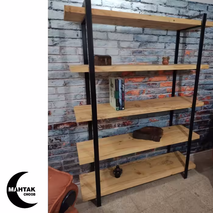 استند پنج طبقه از چوب روس و قوطی فلزی کد 207