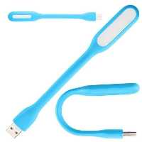 چراغ ال ای دی یو اس بی مدل Portable Flexible USB Light آبی