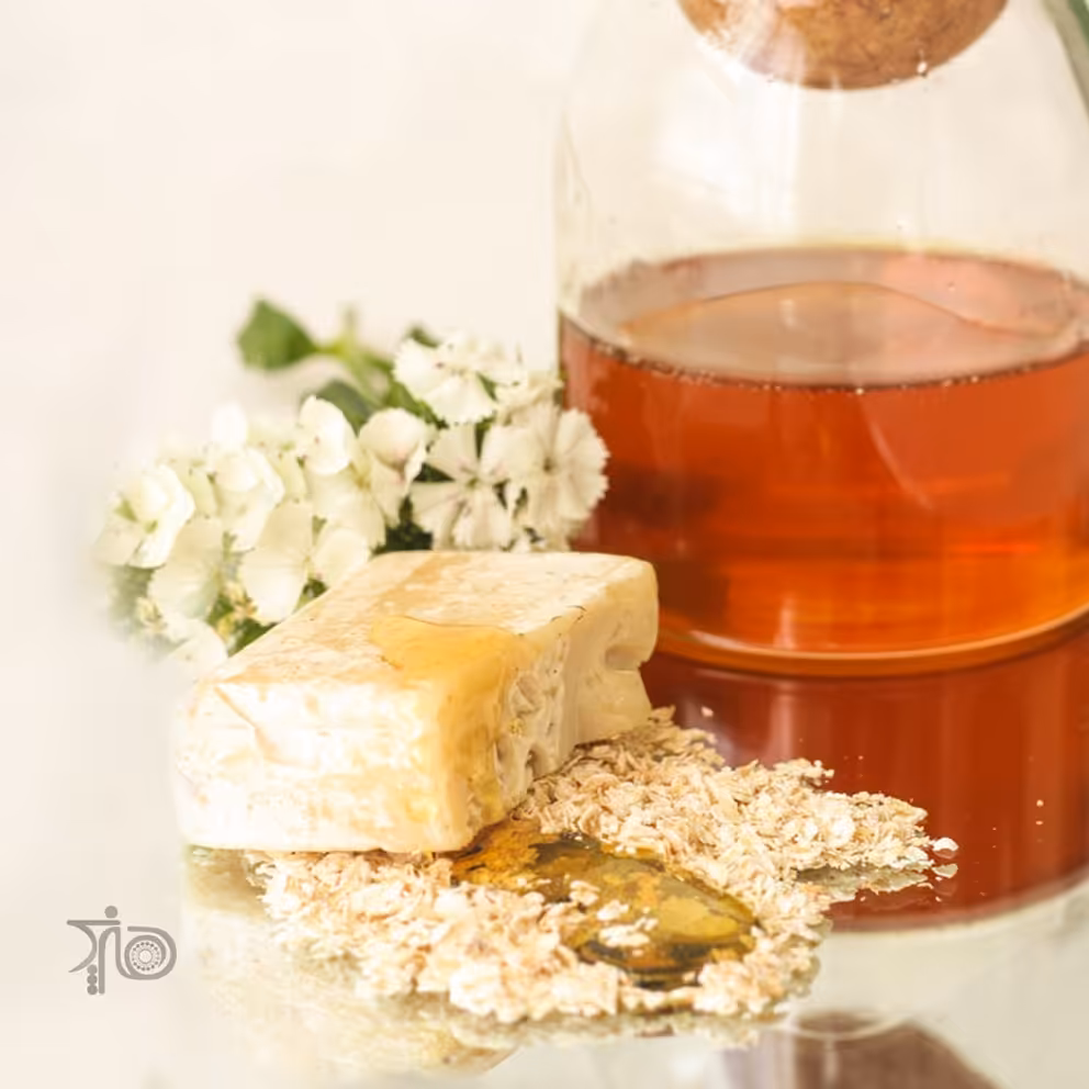 صابون ضد اگزما شیر عسل جو 