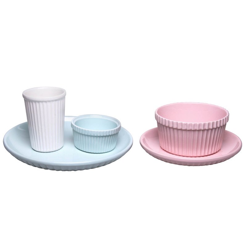 سرویس غذاخوری 5 پارچه سفید