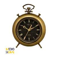 ساعت فلزی رومیزی SAN LUIS کد BS-500 رنگ آنتیک