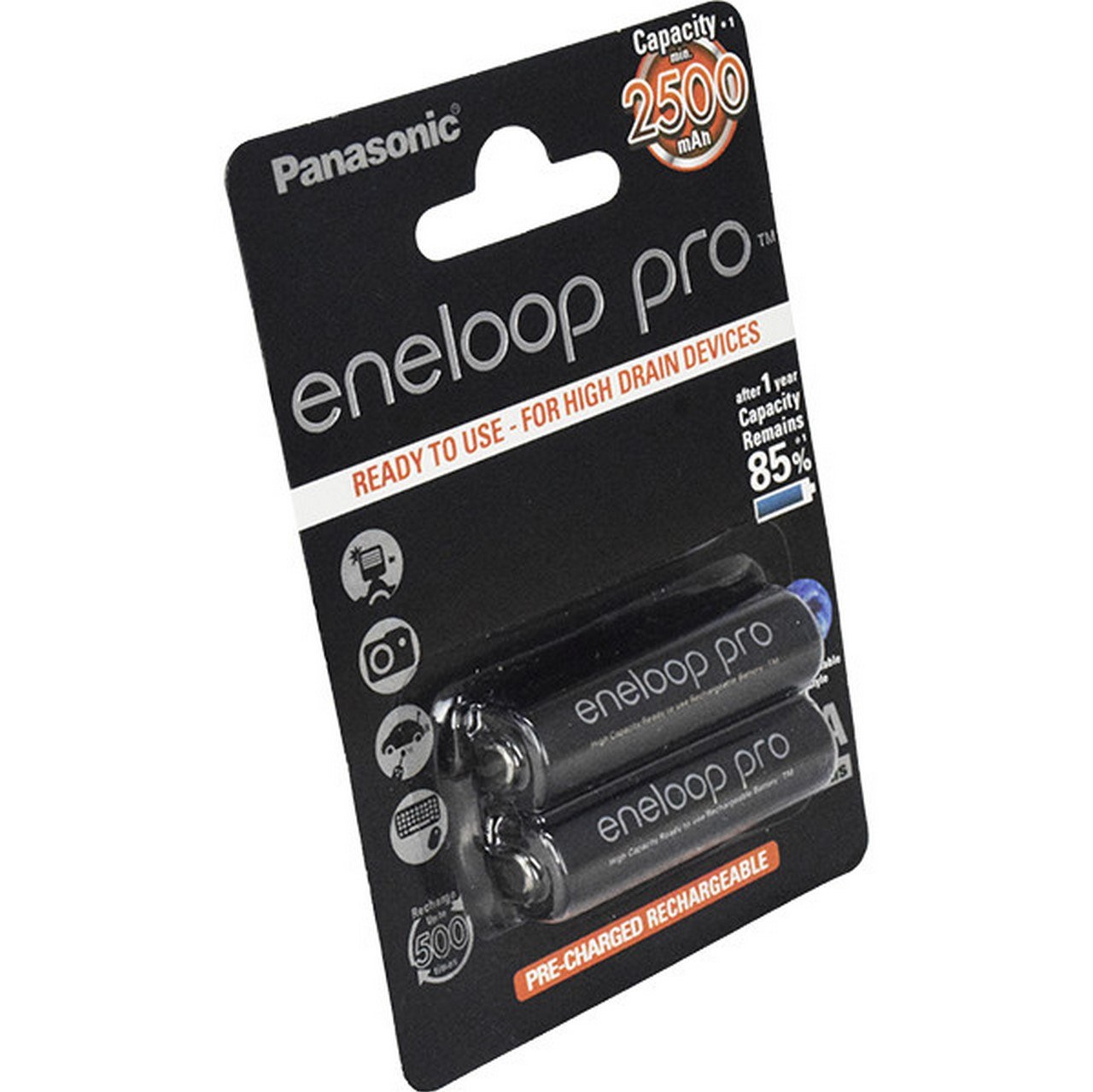 باتری قلمی قابل شارژ پاناسونیک مدل eneloop pro-340