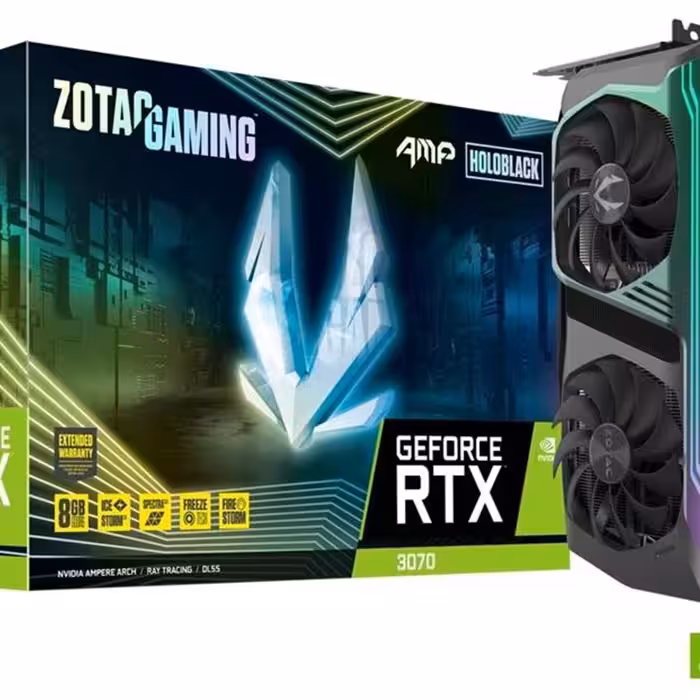 کارت گرافیک زوتک مدل GeForce RTX 3070 AMP Holo حافظه 8 گیگابایت