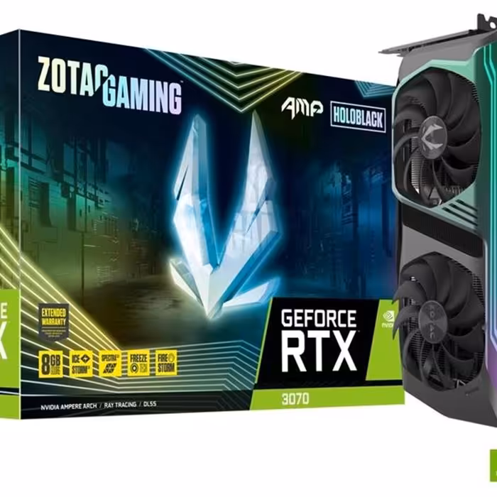 کارت گرافیک زوتک مدل GeForce RTX 3070 AMP Holo حافظه 8 گیگابایت