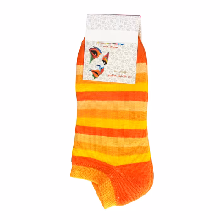 جوراب مچی رنگی حوله ای کد  172N