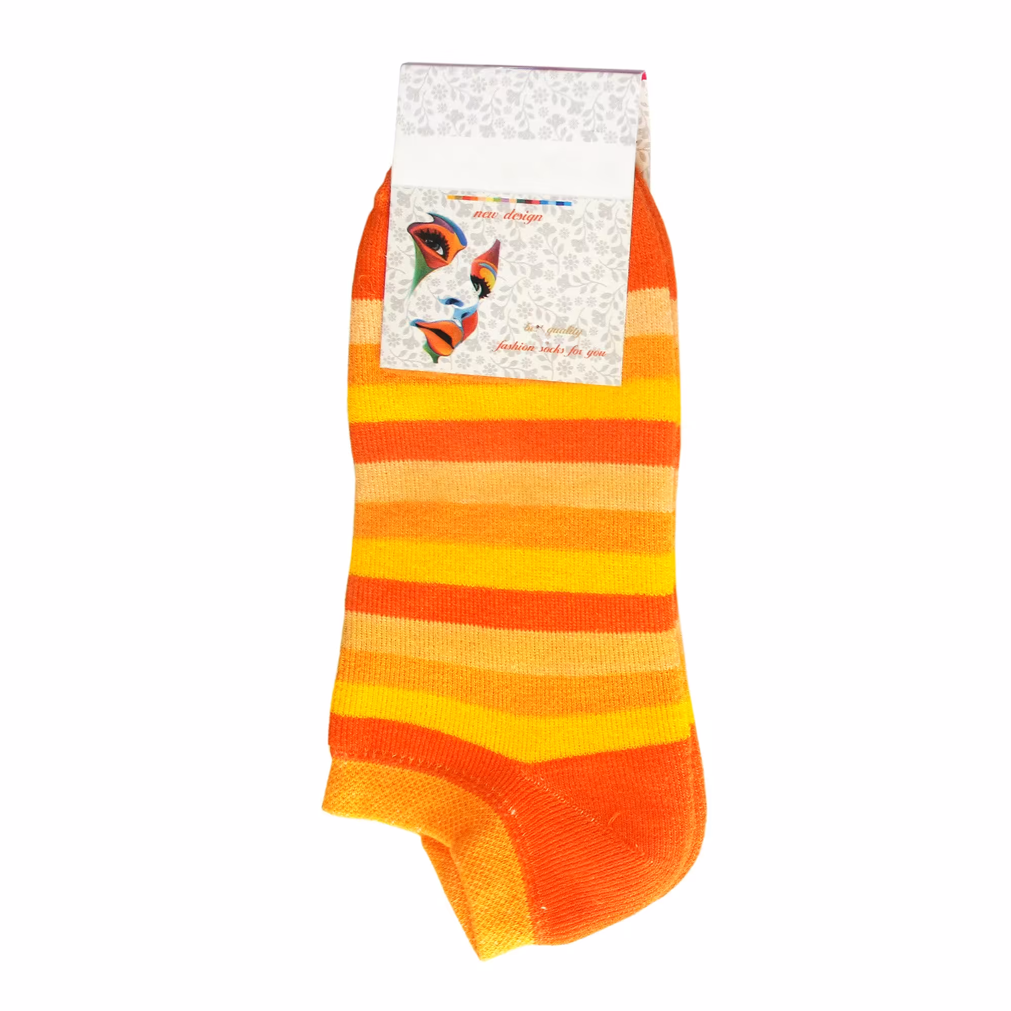 جوراب مچی رنگی حوله ای کد  172N