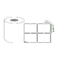 خرید برچسب پرینتر لیبل زن ابعاد 50 × 25 میلی متر رول 4000 عددی