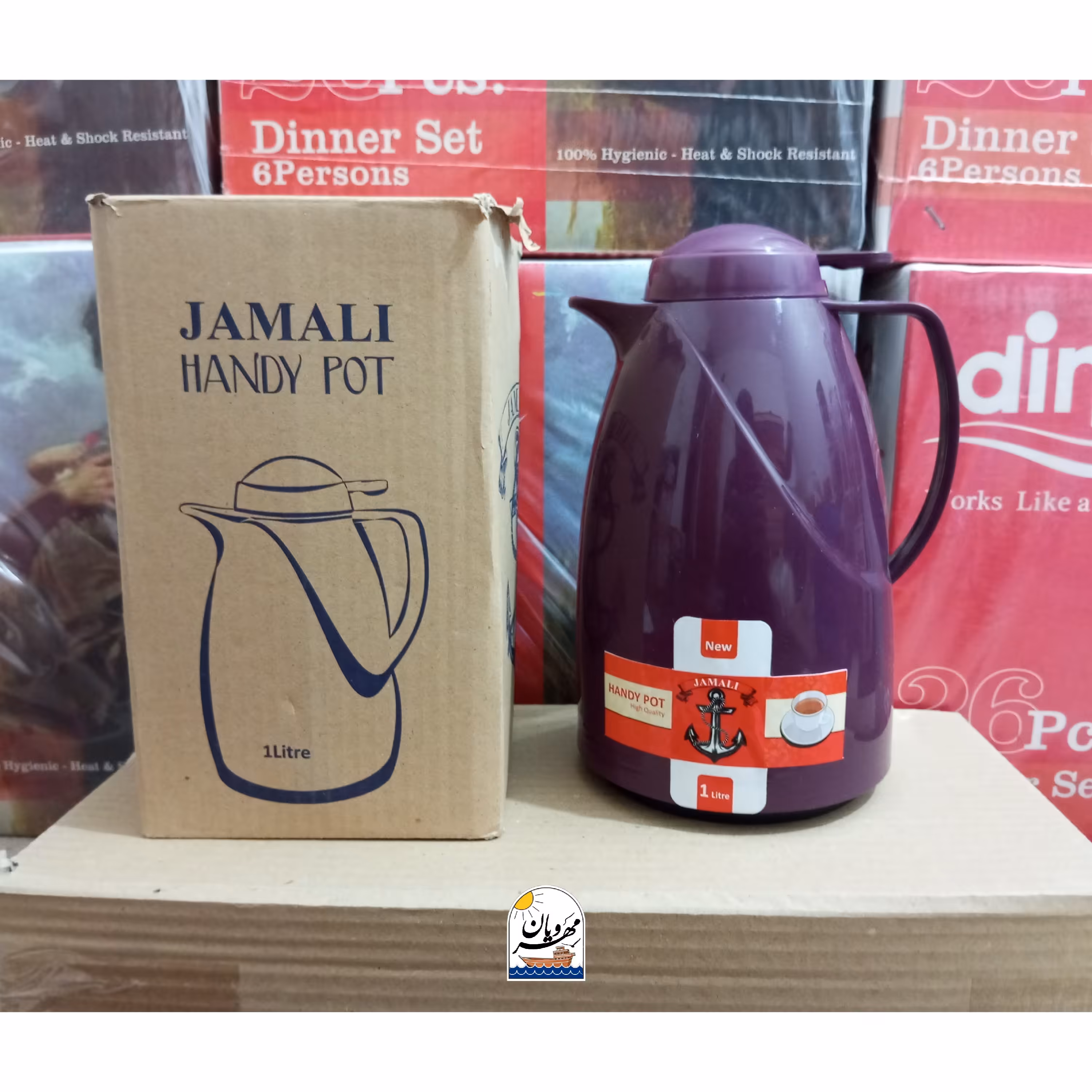 فلاسک مدل UN-456 با گنجایش 1 لیتر