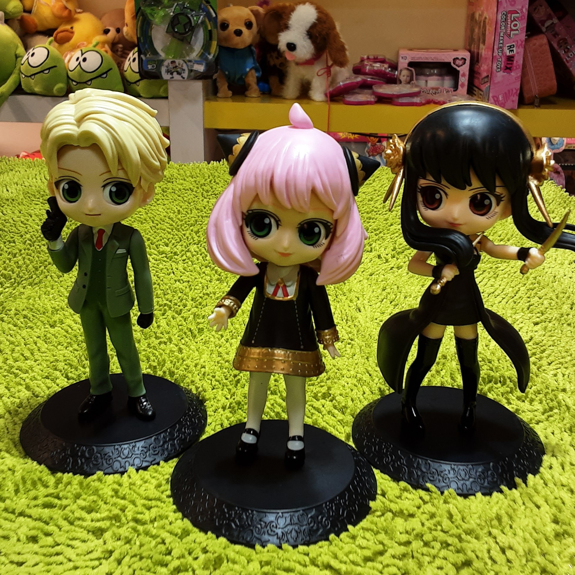 فیگور خانواده جاسوس پک سه عددی (سپی ایکس فمیلی ) لوید ، انیا ، یور ، (15 سانتی متر )