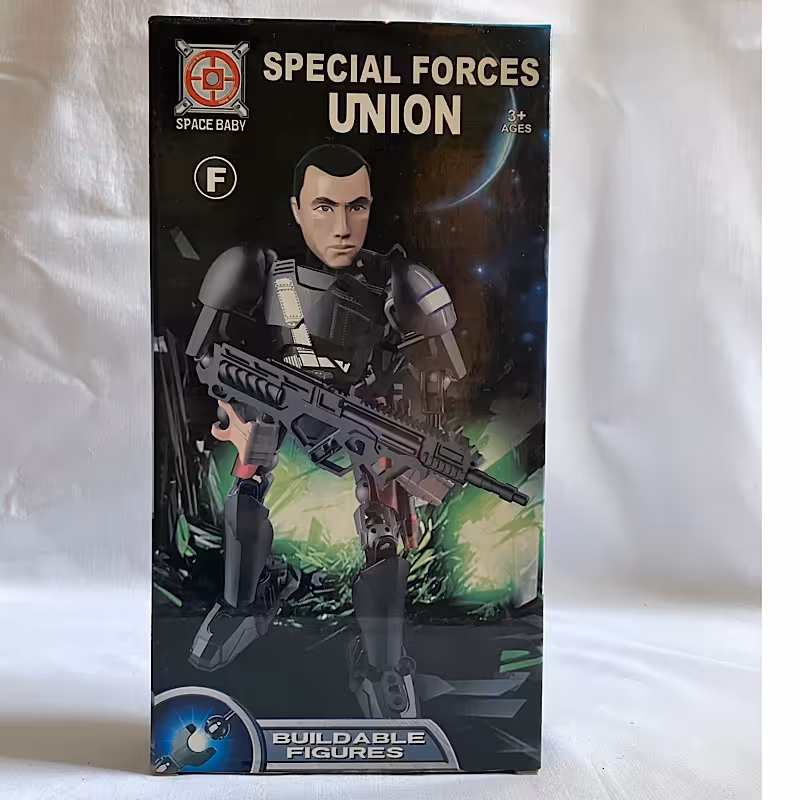 لگوی جنگجو 29 تکه همراه با نقشه ساخت کد2