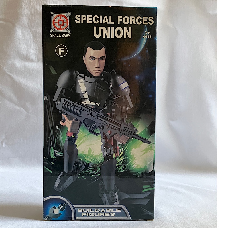 لگوی جنگجو 29 تکه همراه با نقشه ساخت کد2