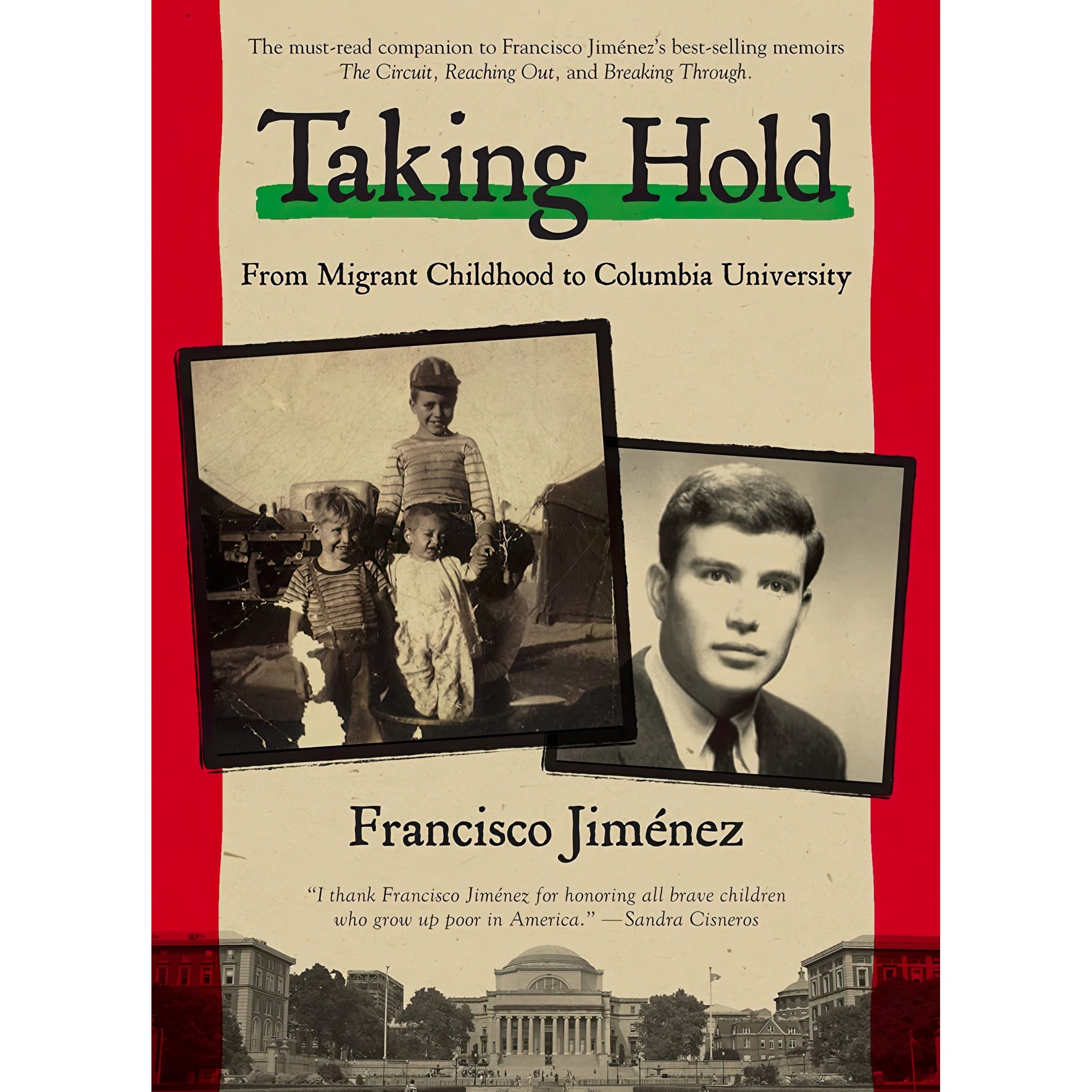 کتاب زبان اصلی Taking Hold اثر Francisco Jimenez