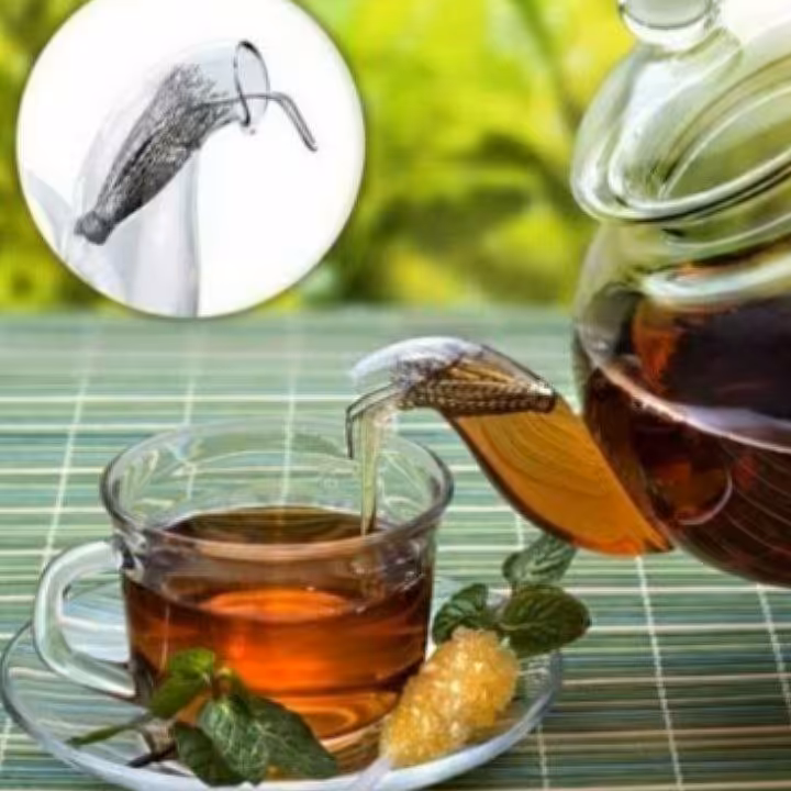 صافی قوری استیل مدل چتری مخصوص لوله قوری