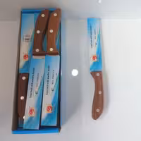 چاقو آشپزخانه دم دستی  متوسط دسته چوبی ساخت چین 