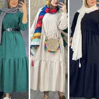 ساحلی زنانه و دخترانه  مدل آدرینا