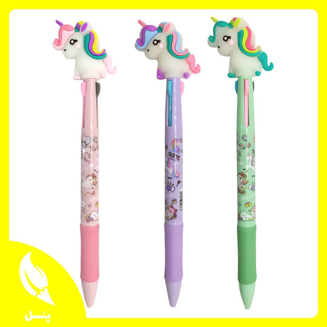 🦄 خودکار سهرنگ یونیکورن 🦄