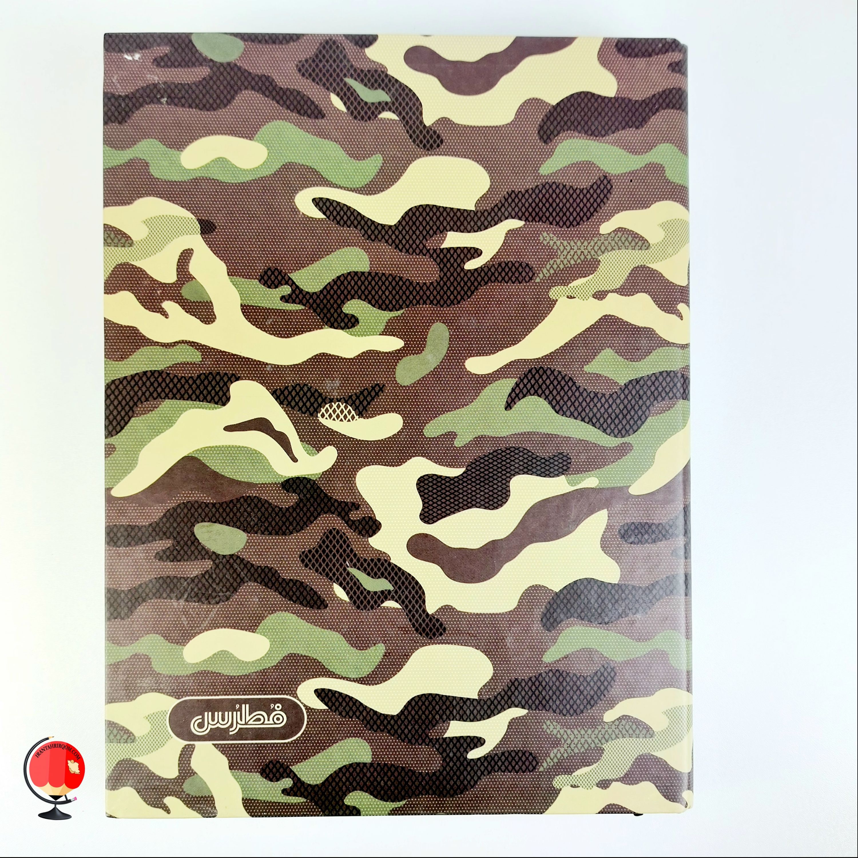 دفتر کلاسوری  فطرس 100 برگ طرح ارتشی کد 3552