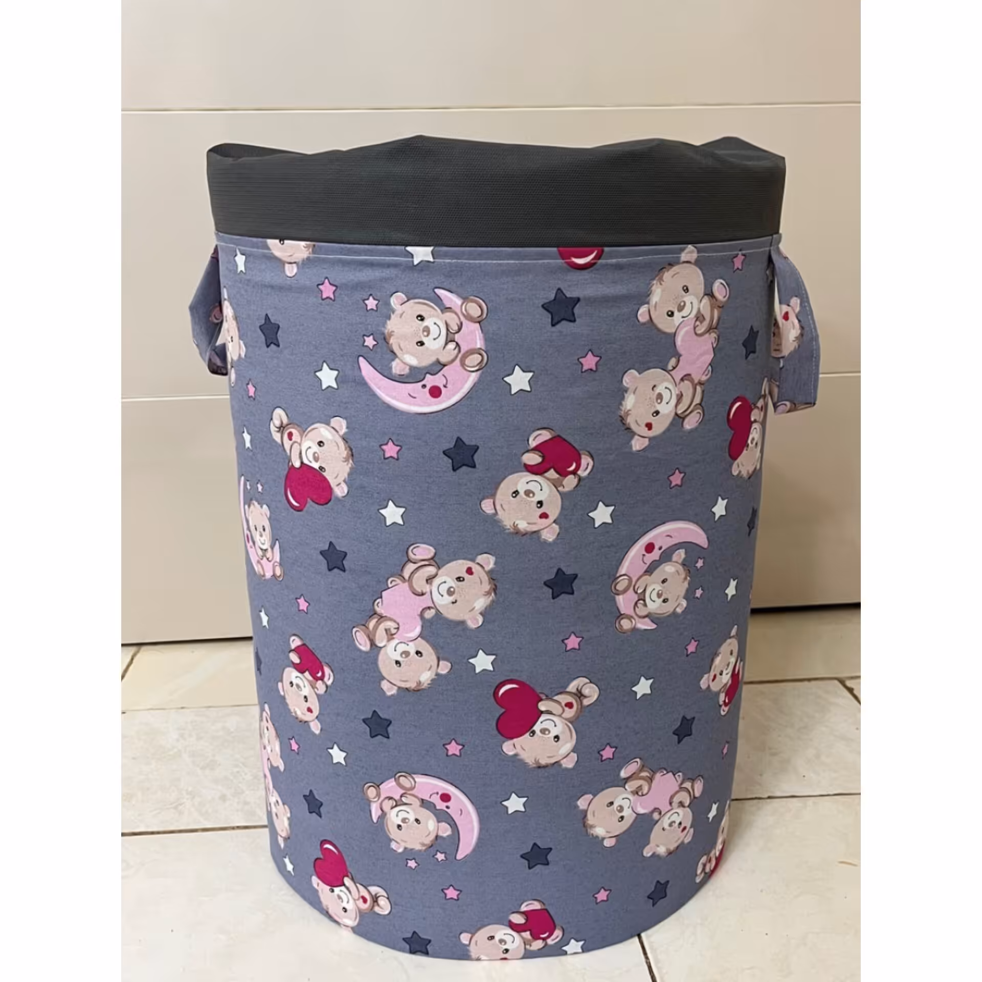 باکس اسباب بازی یا لباس کودک (طرح تدی خرسه)دارای رنگبندی 