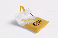 موکاپ کیسه خرید با کیفیت | گرافیک با طعم تربچه