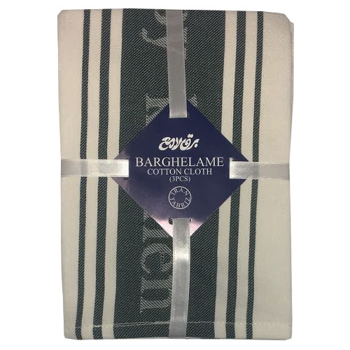 دستمال آشپزخانه برق لامع طرح ساینا مجموعه سه عددی