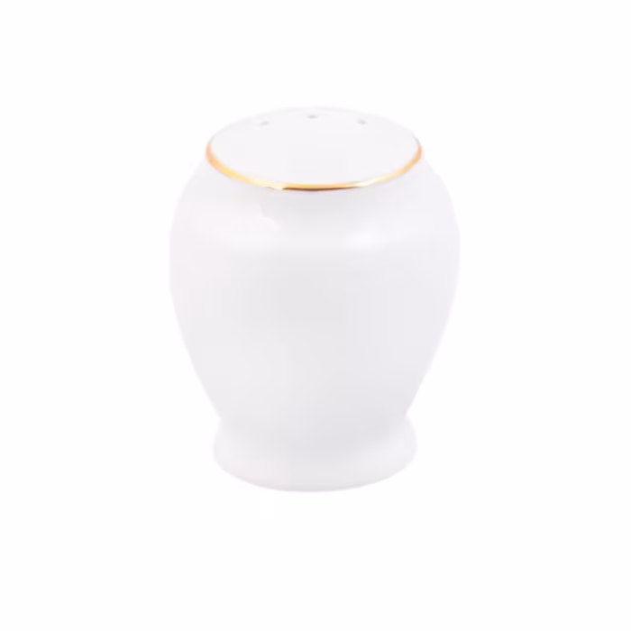 نمکپاش چینی لب طلا