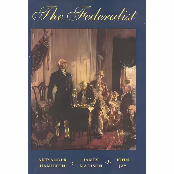 کتاب زبان اصلی CliffsNotes The Federalist اثر John Jay and Alexander Hamilton