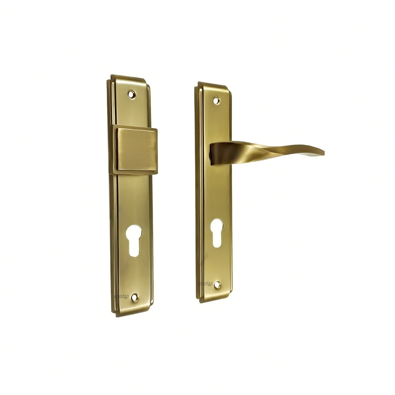 دستگیره پلاک آپارتمانی چپ زیتونی نیکو مدل 600