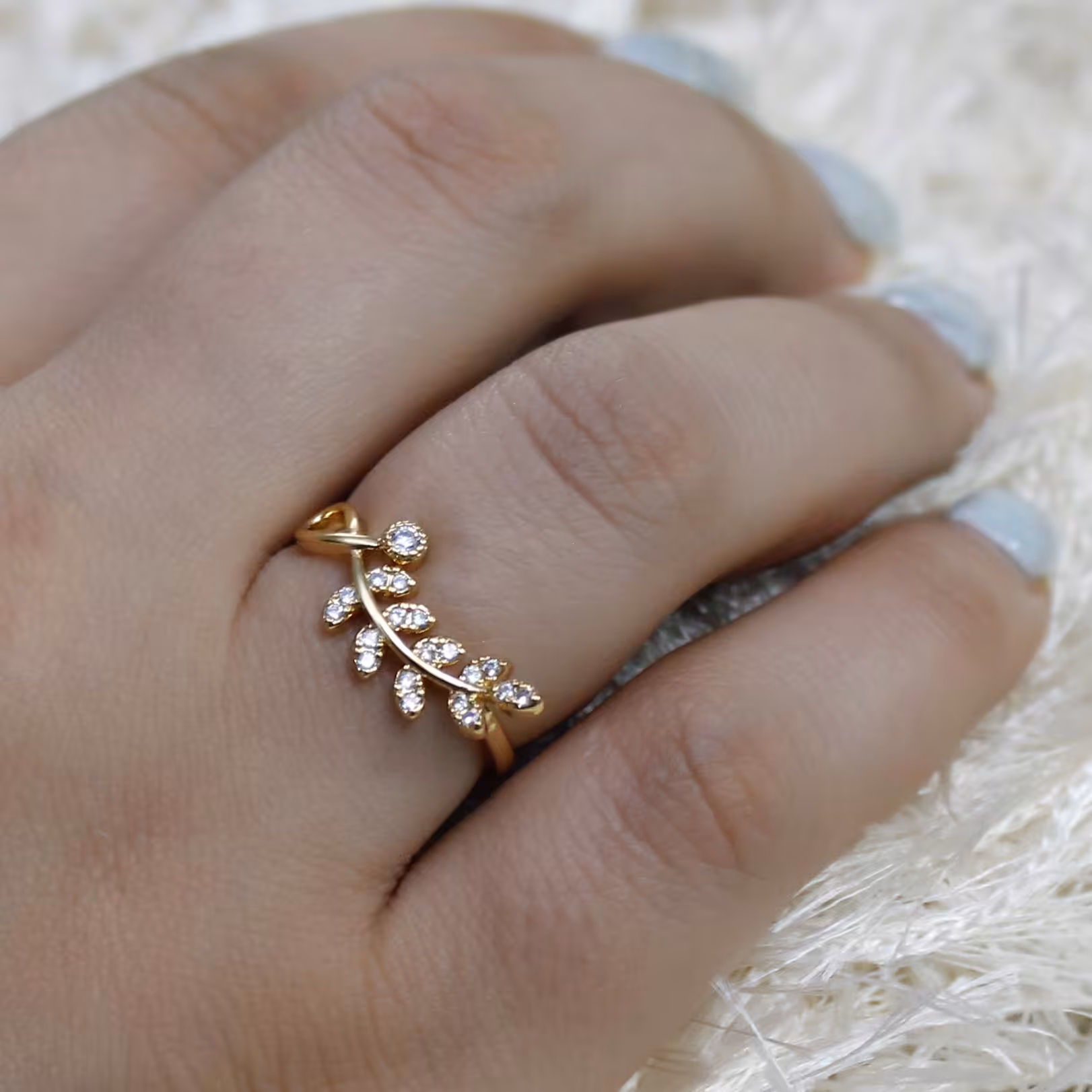 انگشتر طرح گندم