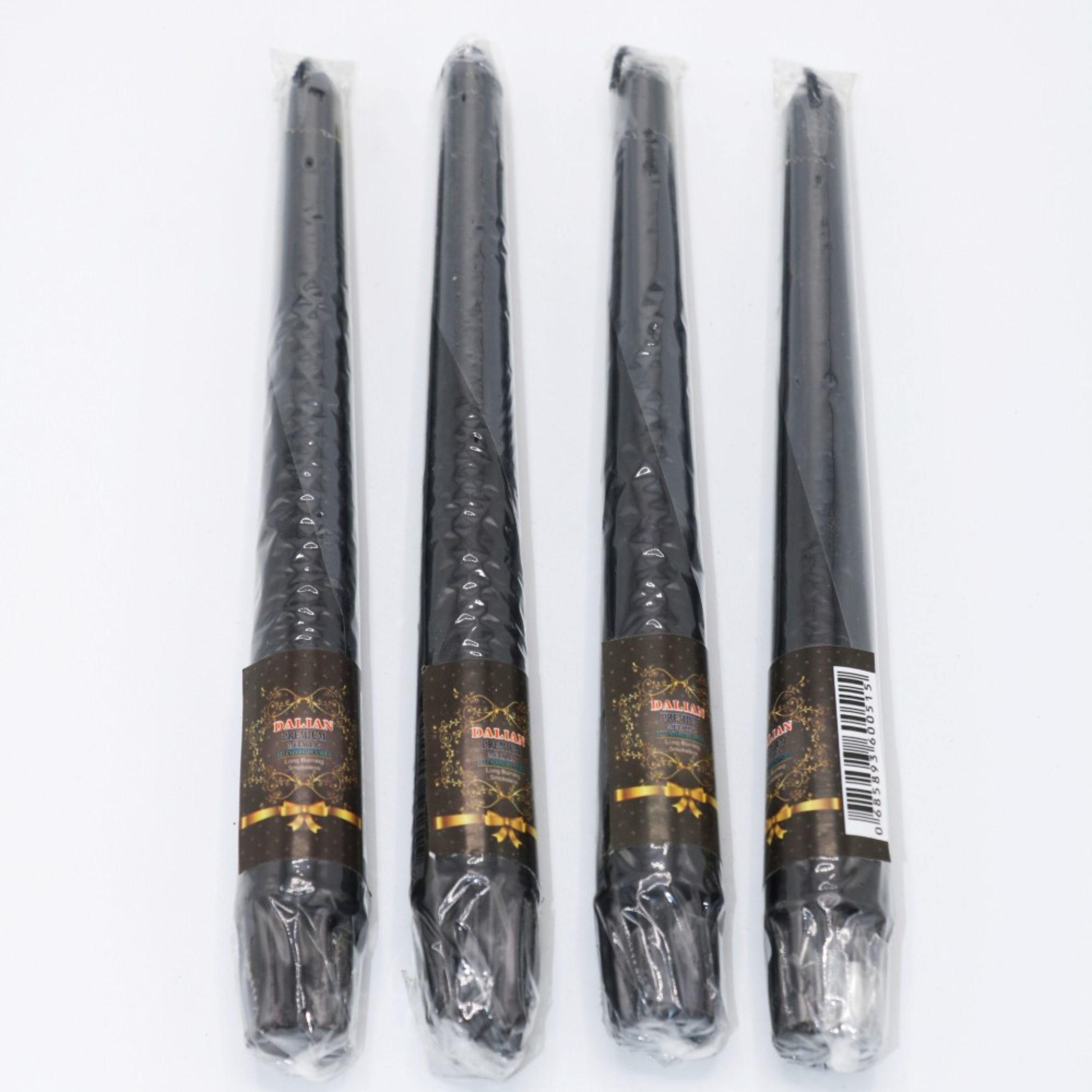 شمع قلمی 20 سانتی مشکی تکی