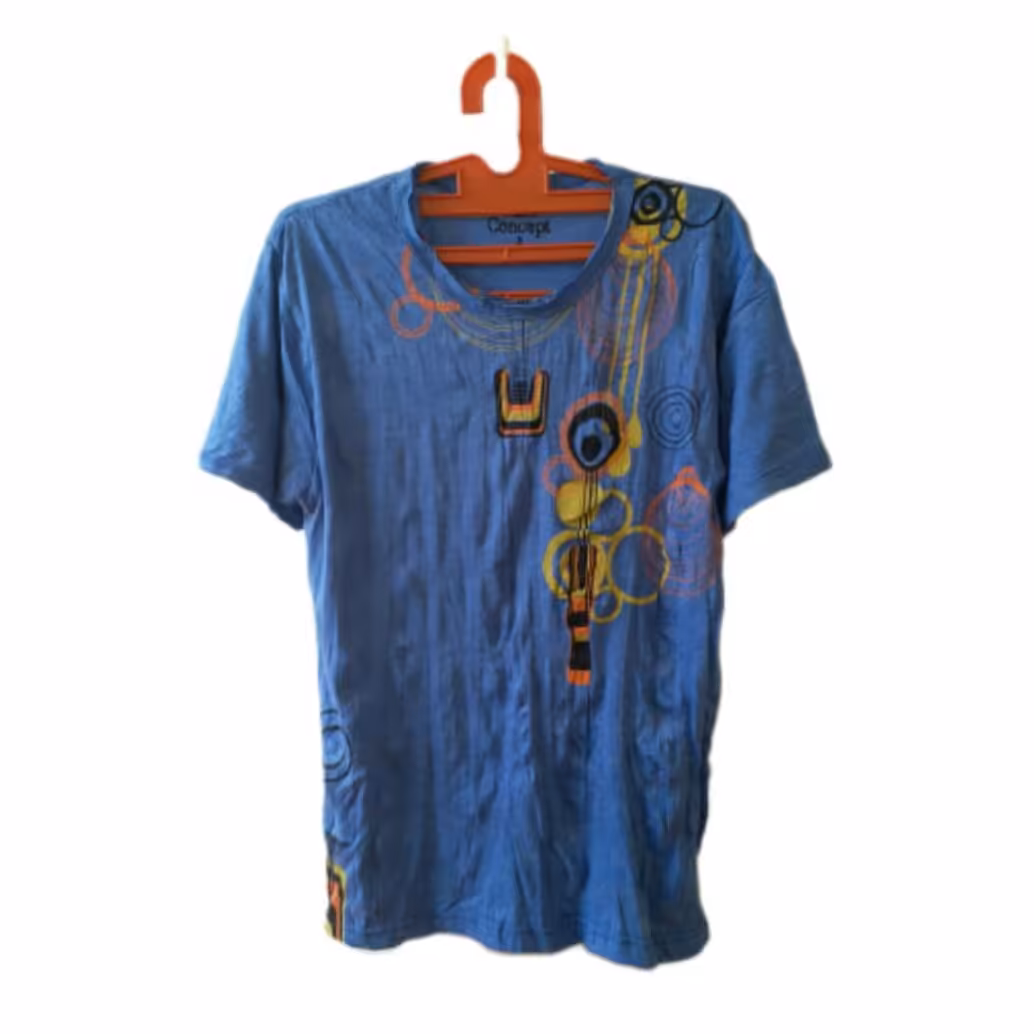 تیشرت نخی طرح چروک تایلندی ( اسمال )