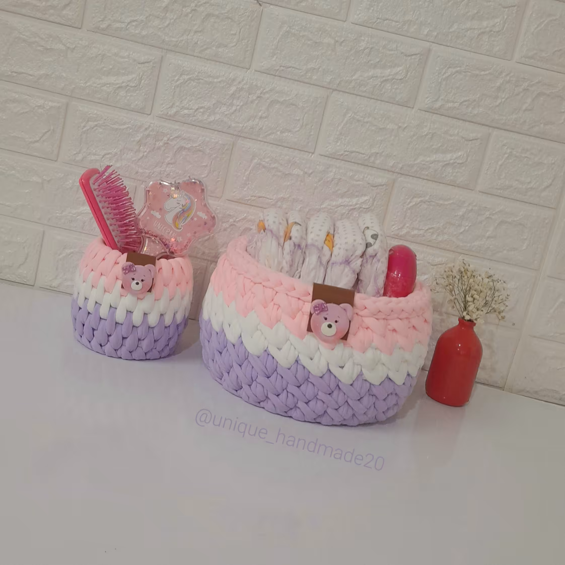 سبد تریکو.باکس تریکو.سیسمونی.تریکو بافی.سبد تریکو دخترانه.سبد تریکو عروسکی.سبدتریکو خرسی