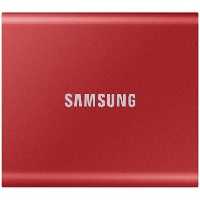 اس اس دی اکسترنال سامسونگ مدل Samsung T7 قرمز ظرفیت 1 ترابایت