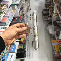 خط کش تی رول فابل 30 سانتی