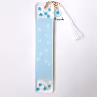 بوک مارک . سایز 15 سانت یک طرفه . قابل سفارش در هر رنگ و طرح 